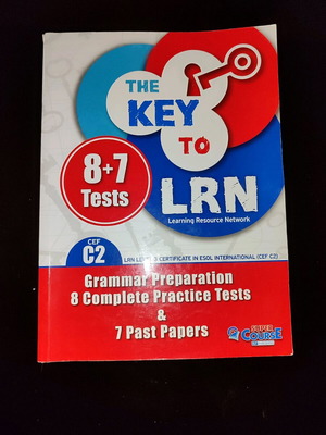 The Key to LRN CEF C2 Grammar Preparation like new