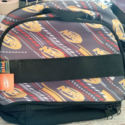 Nerf Universe Insulated Lunch Bag 21x20x15cm 5lt new