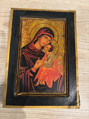 Icon of Panagia Glykofilousa used