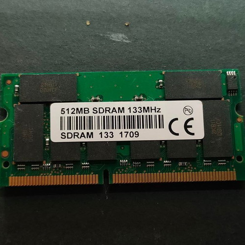 RAM 512MB SDRAM 133MHz for Laptop like new