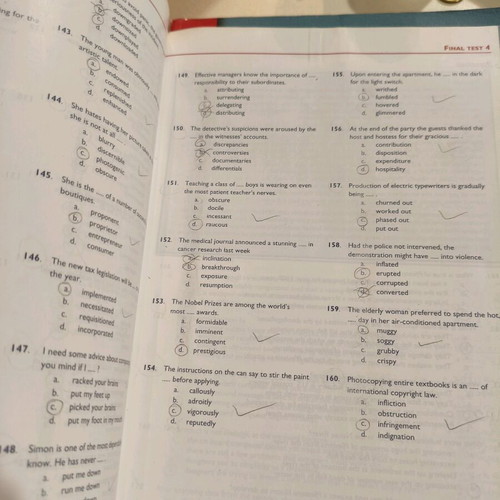 Michigan Proficiency English Learning Book used