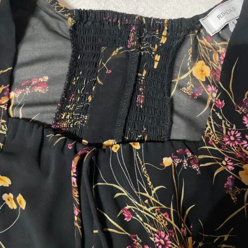 Crop Top summer floral pattern RIHOAS like new