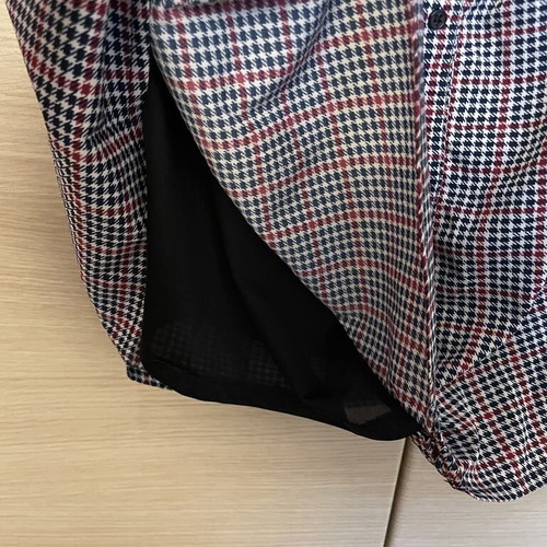 Compania Fantastica checked skirt like new, size M