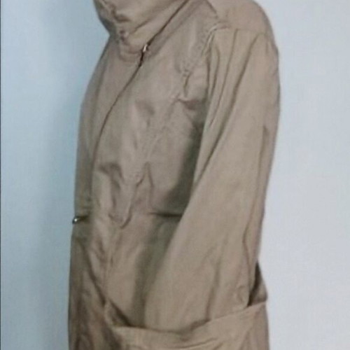 Γυναικείο παρκά H&M, unisex, χρώμα φιστικί