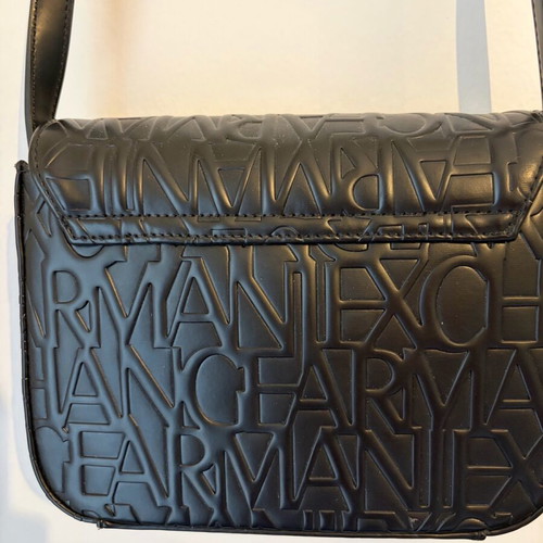 Armani Exchange black crossbody bag like new