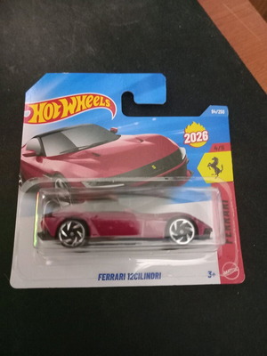 Hot Wheels Ferrari 12cilindri new