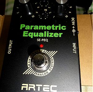 Artec Parametric Equalizer SE-PEQ & Thomann NT 0910 AC/PSA Power supply