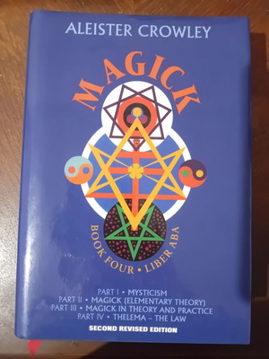 Aleister Crowley Magick book like new