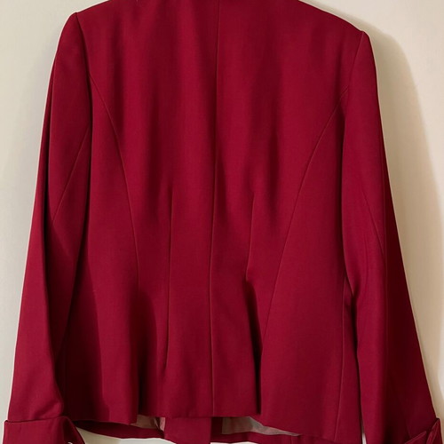 Cacharel jacket like new, burgundy, pure virgin wool