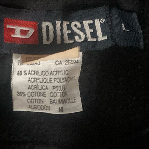 Diesel Modgommery coat used, wool, size Large, black
