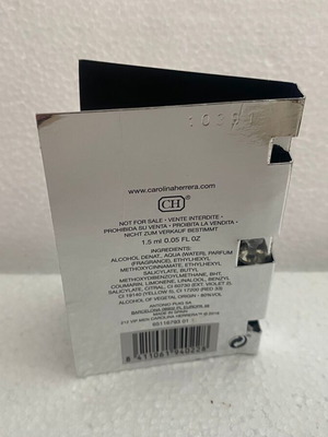 212 VIP Men Carolina Herrera perfume sample new, 1.5 ml