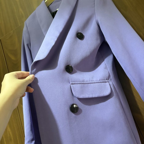 Mya purple formal jacket like new, size M