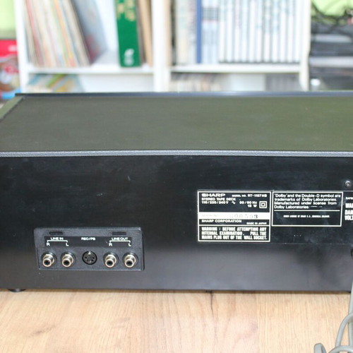 Sharp RT-1157 cassette deck like new