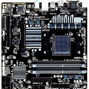Set Gigabyte GA-LMT78 USB3 Rev. 6, CPU AMD FX-8320, GPU Sapphire Dual-X HD7870