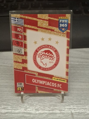 FIFA Adrenalyn 365 2022 Olympiacos Badge like new