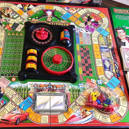 Board game Kerdiste Chanontas used, Parker edition with euro