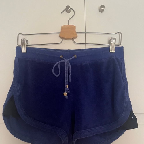 Terry shorts used, dark blue, size S, MYMOO