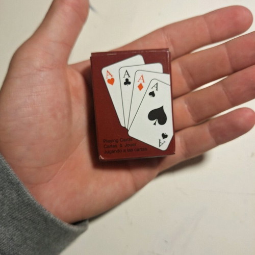 Mini playing cards new