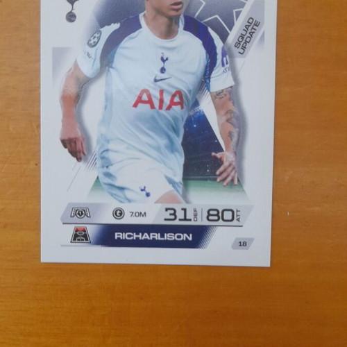 Topps Card Match Ataxx Richarlison new