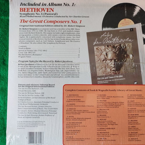 Beethoven Symphony No.6 CD sealed new, classical