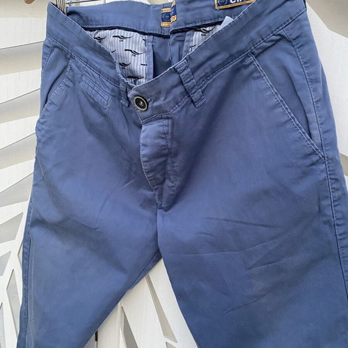 Chino men pants like new, blue, size S
