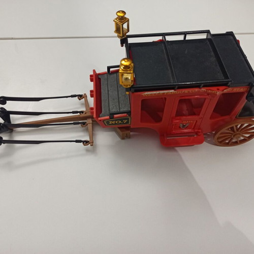 Playmobil Geobra 3426 miners hotel and stage used