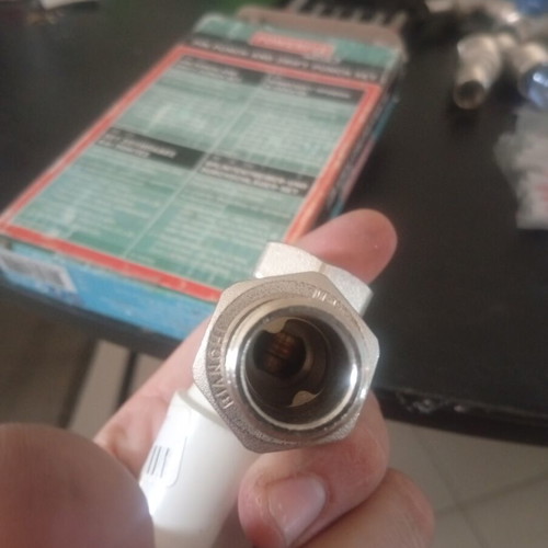Zoumpades and Pontes plumbing set new, made in Italy