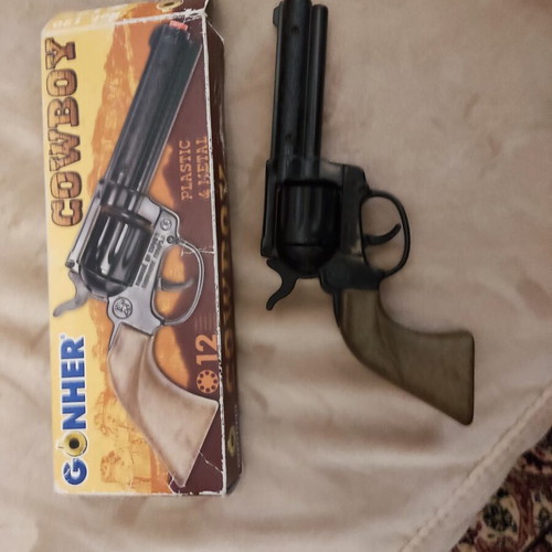 Plastic toy gun new in box