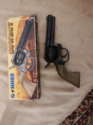 Plastic toy gun new in box