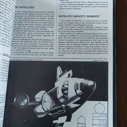 Spaceflight magazine used, bound issues 1984