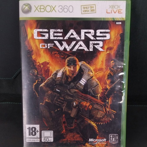 Gears of War παιχνίδι Xbox 360 μεταχειρισμένο, σε μέτρια κατάσταση