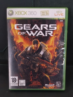 Gears of War παιχνίδι Xbox 360 μεταχειρισμένο, σε μέτρια κατάσταση