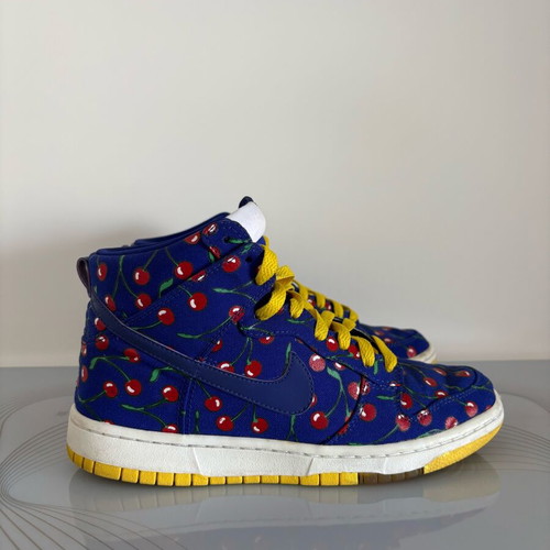 Nike Dunk High Skinny “Cherry” like new, size 38.5, multicolor