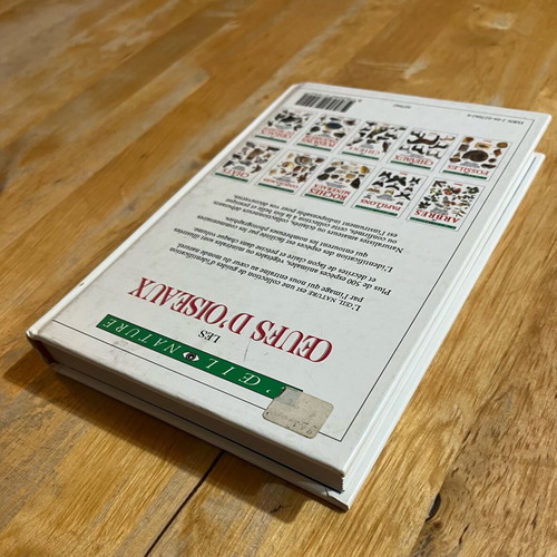 Les œufs d’oiseaux book like new, French bird egg guide