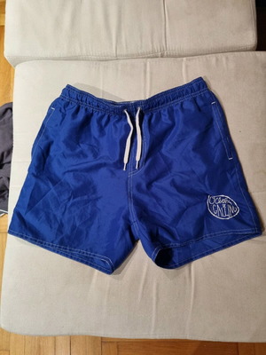 Boys' swim shorts like new, blue, size 152 cm for 11-12 years