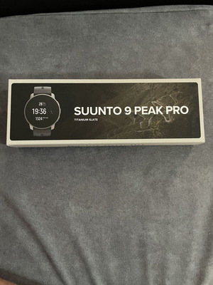 Suunto 9 Peak Pro Titanium smartwatch