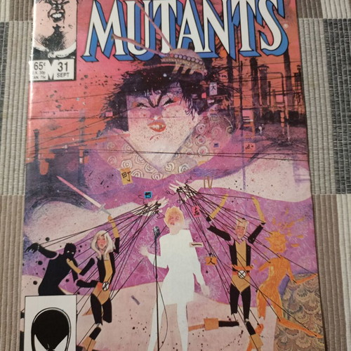 Marvel The New Mutants #31 comic book used