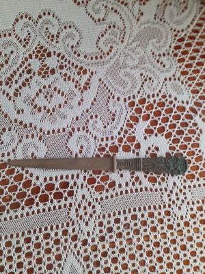 Knossos paper cutter collectible from 1960s used