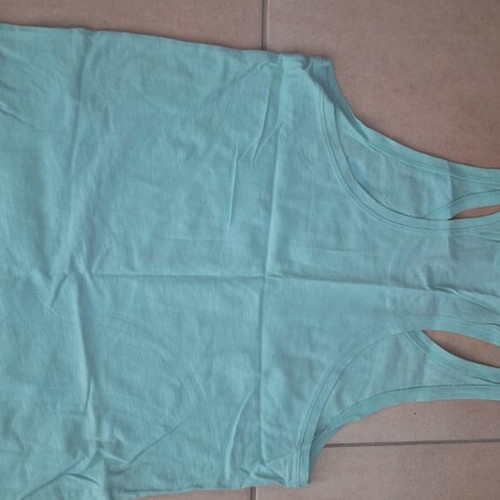 Tshirt Firefly sleeveless used, size S, pistachio green