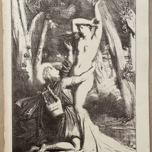 Collectible engraving used