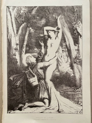 Collectible engraving used