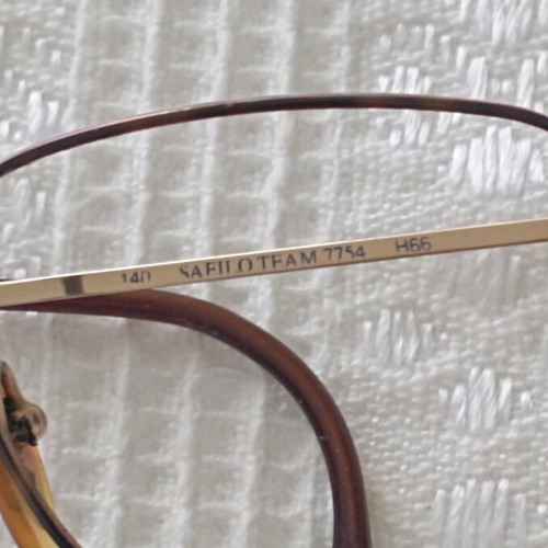 Safilo eyeglass frame like new with leather case