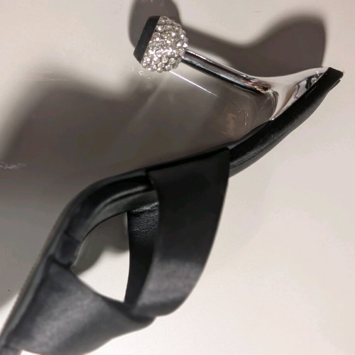 Sante evening sandals new, size 37-38, black
