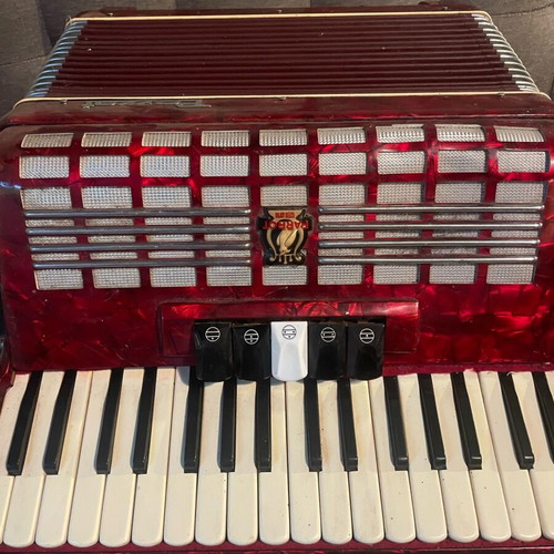 Parrot Accordion 34 Keys 60 Bass used