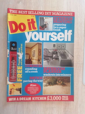 Do it yourself magazine 1989 used, English