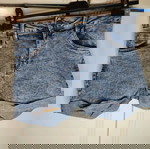  Τζιν Σορτσάκι Medium με Ξεβαμμένο Εφέ- Medium