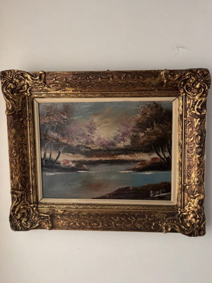 Vintage painting used in very good condition