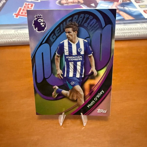 Topps Premier League 2026 pack of 5 cards "Generation Now" new
