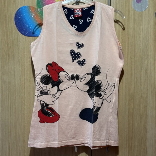 Disney top like new, multicolor, size L