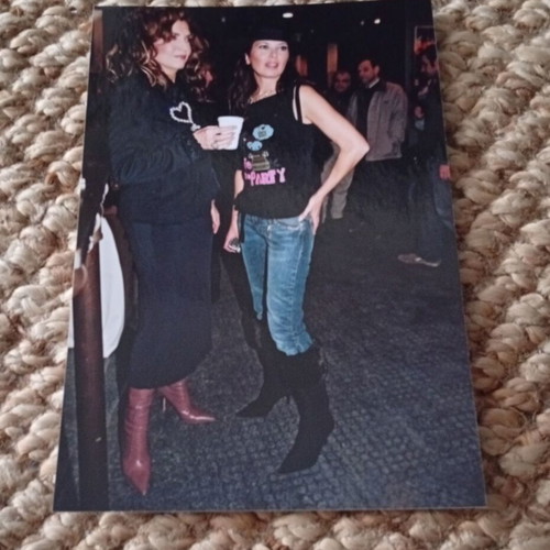Sofia Aliberti Authentic Photo like new 18.7x12.5 cm